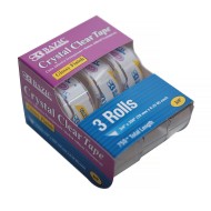 Clear Tape (Pack of 3)