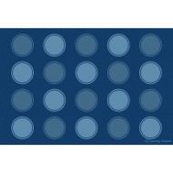 Learning Carpets Seating Dots Classroom Rug, Woodtones