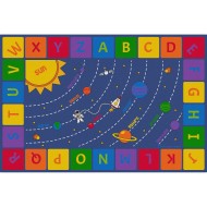 Learning Carpets Solar System Classroom Rug