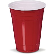 Plastic Party Cups, 16oz. (Pack of 50)