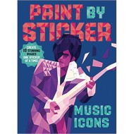 Paint by Sticker® Book: Music Icons
