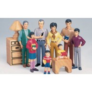 Asian Play Family (Set of 8)
