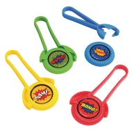 Superhero Disc Shooter Novelty Toy (Pack of 12)