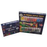 Acrylic Paint Expansion Pack (Kit of 48)