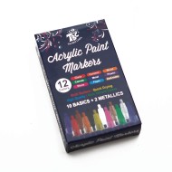 Acrylic Paint Markers  (Set of 12)