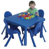 Preschool MyValue™ Table and Four Chair Set Square