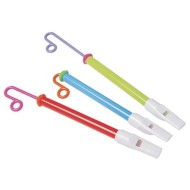 Slide Whistle 9-inch, Assorted Colors (Pack of 12)