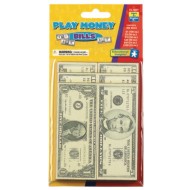 Realistic Paper Money for Currency, Counting Skills & Pretend Play