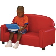 Preschool Vinyl Upholstered Sofa