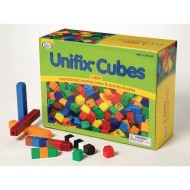 Didax Unifix ® Cubes Interlocking Counting Cubes with Activity Booklet (Set of 1000)