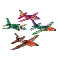 Foam Plane Gliders (Pack of 12)