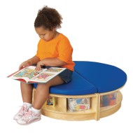 Jonti-Craft® Read-A-Round Island 2-Piece Seating Set