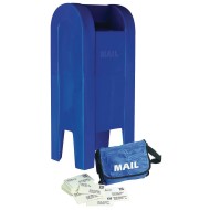 Children's Factory® Mailbox & Mail bag for Pretend Play and Role Play