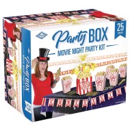 Party Box ™ Movie Night Party Kit (Pack of 25)