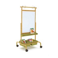 Copernicus® Bamboo Adjustable Height Deluxe Chart Stand