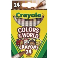 Crayola® Colors of the World Crayons (Box of 24)