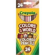 Crayola® Colors of the World Colored Pencils (Pack of 24)