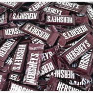 Hershey's Milk Chocolate Snack Bars, Individually Wrapped (Bag of 130)