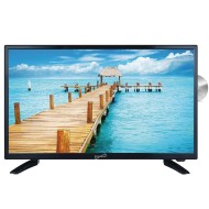 Supersonic LED TV with built-in DVD Player, 24