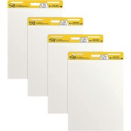Post It® Self Stick Unruled Wall Pads, 20” x 23” (Pack of 4)