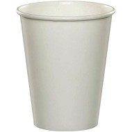 Hot/Cold Cups, Paper, 9 oz, White (Pack of 24)