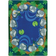 Joy Carpets® Tranquil Pond Classroom Rug