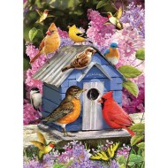 Spring Birdhouse 500 Piece Puzzle