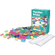 Junior Learning® Fraction Bricks Magnetic Manipulative