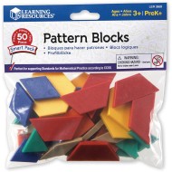 Learning Resources® Pattern Blocks Smart Pack (Set of 50)