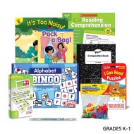 Literacy Family Engagement Take Home Bags - Reading Comprehension & Language Skills, Grades K-1