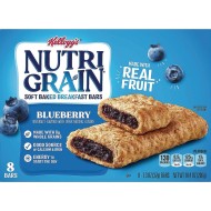 Kellogg’s® Nutri-Grain® Soft Baked Blueberry Breakfast Bars  (Box of 8)