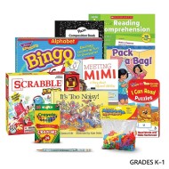 Literacy Family Engagement Take Home Bags - Expand Reading Comprehension & Language Skills, Grades K-1