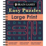 Brain Games® Large Print Easy Puzzles