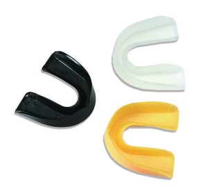 Adult Mouth Guard, No Strap, Yellow