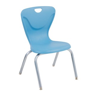 Contour Chair, 16”, Light Grey (Case of 4)