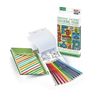 Buy Crayola® Creative Escapes Coloring Folio at S&S Worldwide