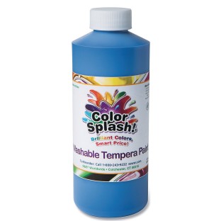 Color Splash!® Washable Tempera Paint, 16oz., Green, Green