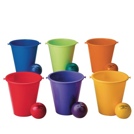 Buy Spectrum™ Catch Bucket and Ball Set at S&S Worldwide