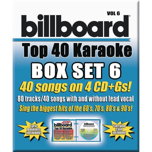 Buy Party Tyme Karaoke CD+G Billboards Top 40 Box Set #6 at S&S Worldwide