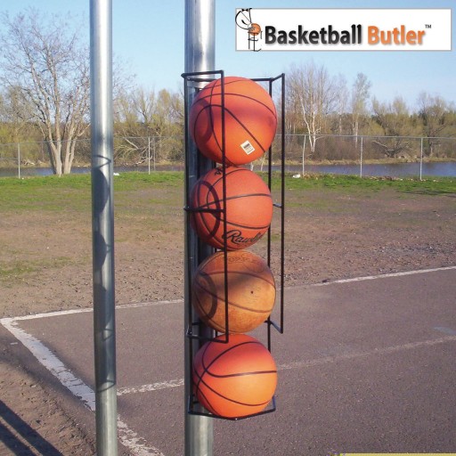 Fdit Ball Storage Rack Basketball Butler Basketball Football Holder Drying Rack home use