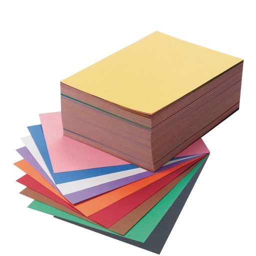 SunWorks Groundwood Construction Paper, 9 x 12, 10-Color, Pack of 500