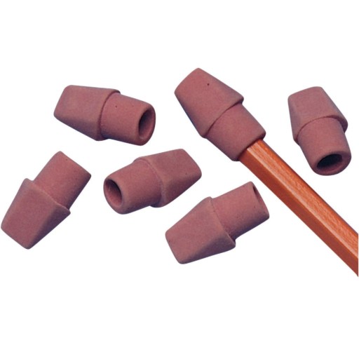 Buy Pink Eraser Caps (Pack of 144) at S&S Worldwide