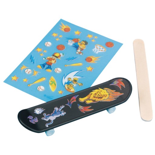 Buy Mini Finger Skateboard Craft Kit (Pack of 12) at S&S Worldwide