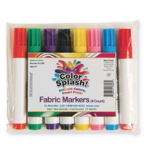 Buy Color Splash!® Fabric Markers (Set of 8) at S&S Worldwide