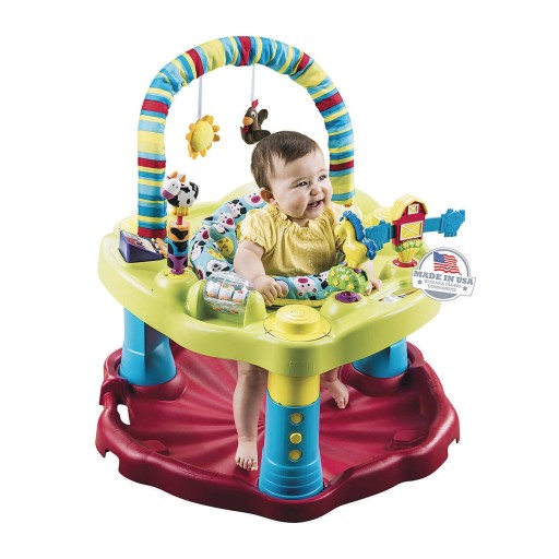 exersaucer with wheels