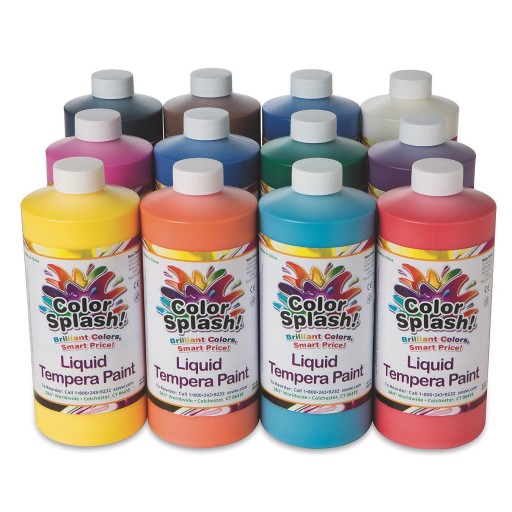 Buy Color Splash!® 32 oz. Liquid Tempera Paint Assortment (Pack of 12)