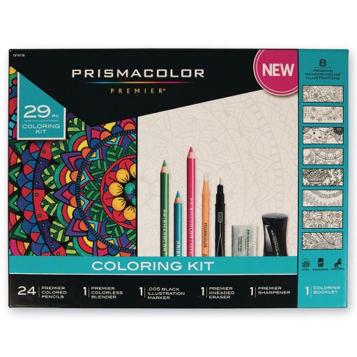 Prismacolor Blender Pencil Colorless (2 Piece) & Premier Pencil Sharpener