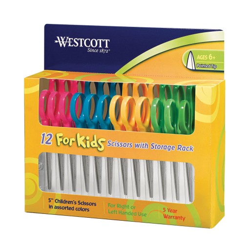 Buy Westcott® 5 Scissors for Kids, Pointed Tip at S&S Worldwide