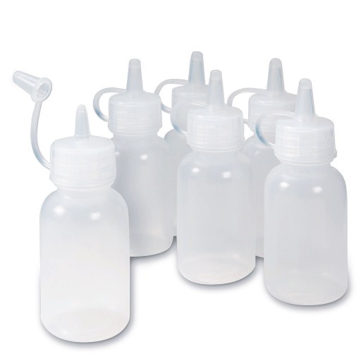 Buy Plastic Paint Bottles, 1 oz. (Pack of 6) at S&S Worldwide