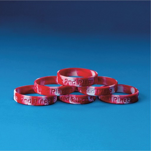 Personalized Swirl Embossed Silicone Wristbands - Harborway Gift
